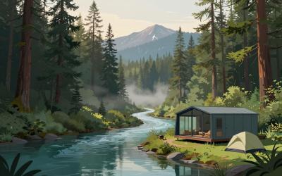 Illustrative header image for Camping & Glamping