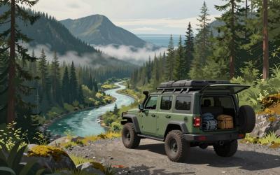 Illustrative header image for Car Rental & Road Trips