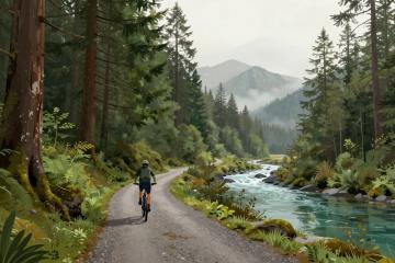 Illustrative header image for Cycling Routes