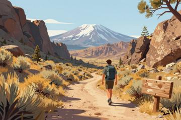 Illustrative header image for Hiking & Backpacking