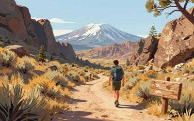 Illustrative header image for Hiking & Backpacking