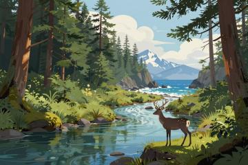 Illustrative header image for Wildlife Watching