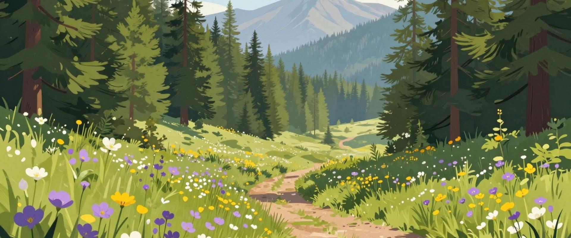 Spring Wildflower Blooms