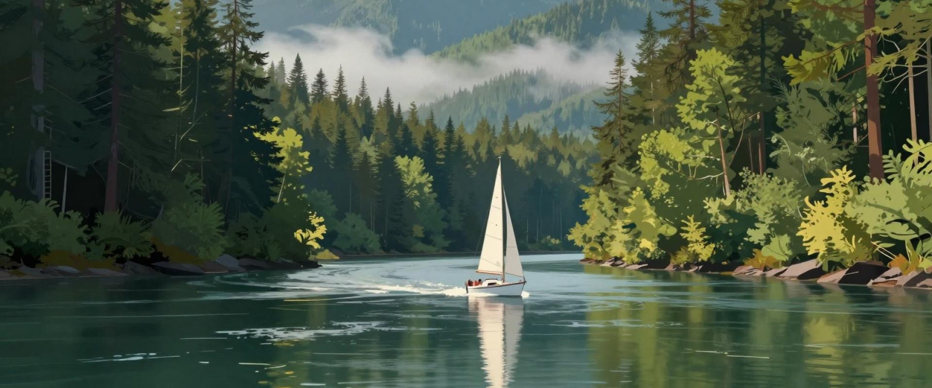 Sailing the Columbia River