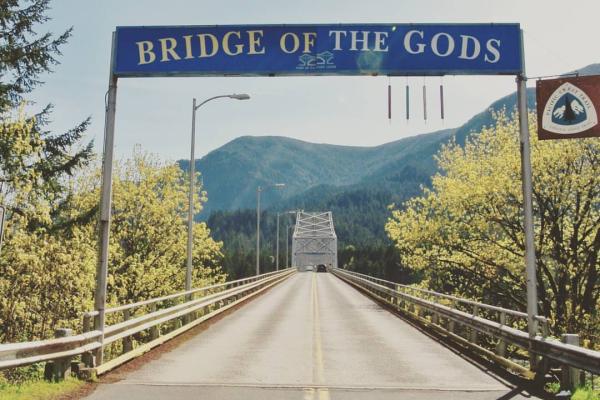 Pacific Crest Trail at Cascade Locks