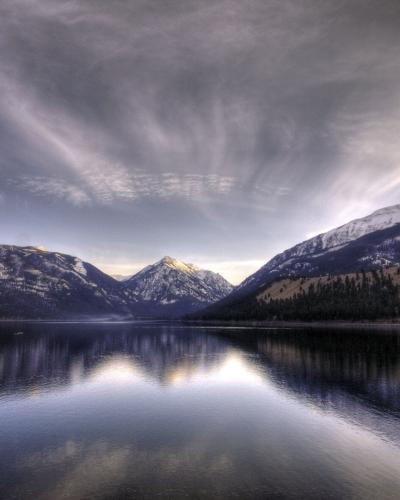 Mountain lake in the Wallowa Mountains near Joseph, Oregon