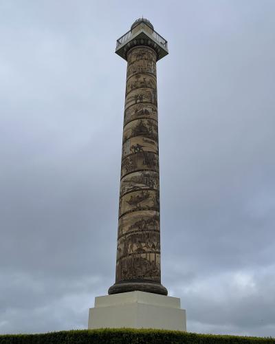 Astoria column up front