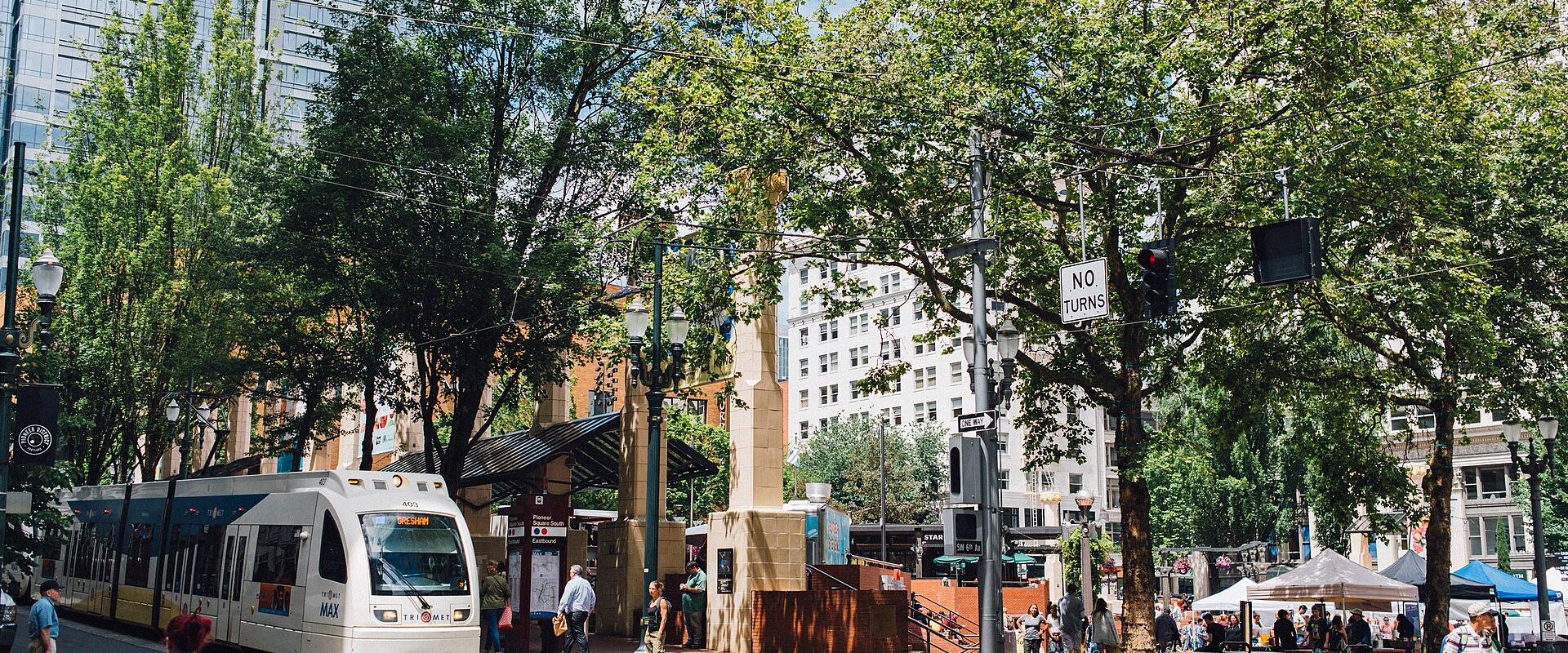 Pioneer Courthouse Square