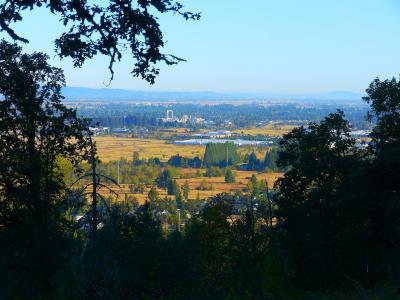 View of west Eugene from the Wild Iris Ridge Trail